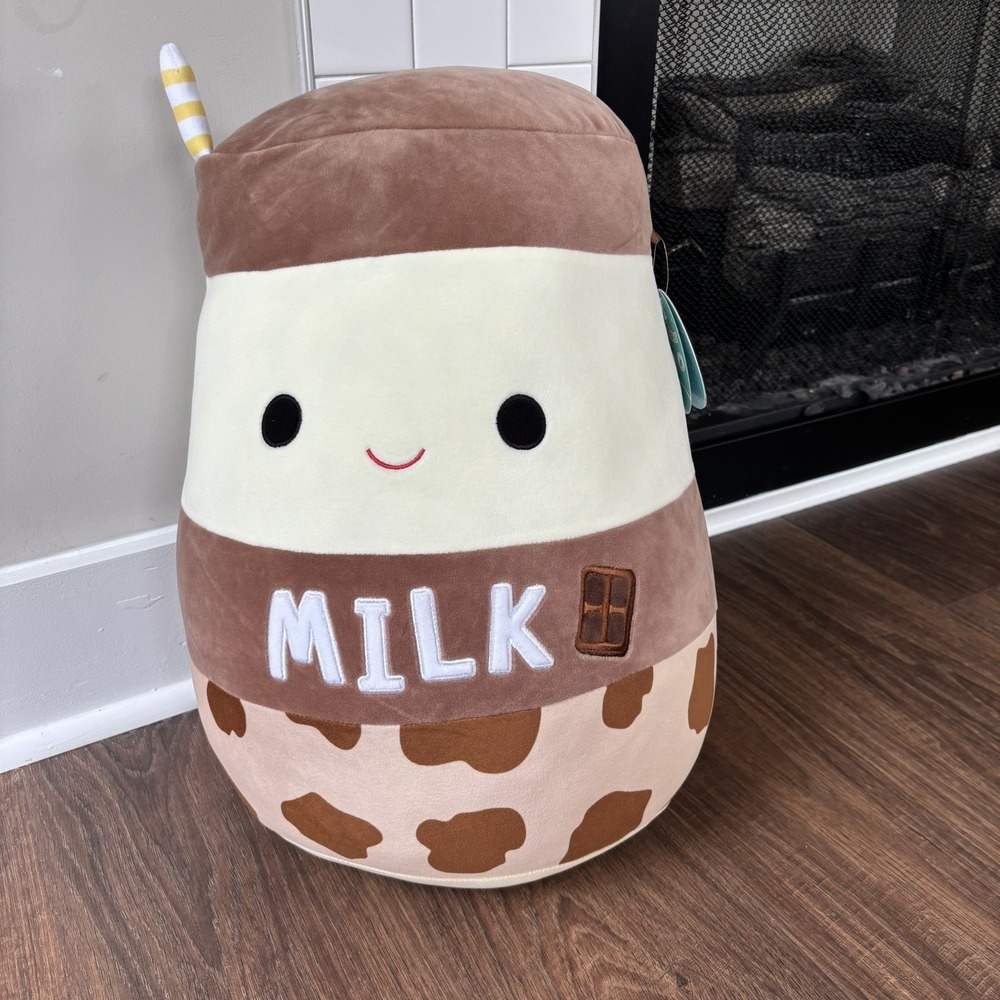 RARE Squishmallow 20" Sylvie The Chocolate Milk